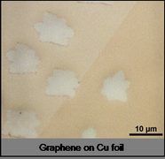 Graphene on CU foil